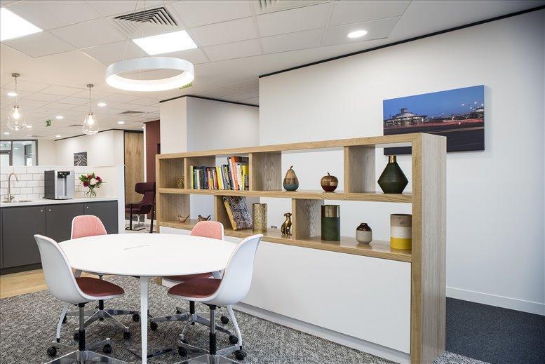 technology. Firms based at this serviced office benefit from monitored access by way of a staffed entrance area, where all visitors are warmly received and given any help that they need.