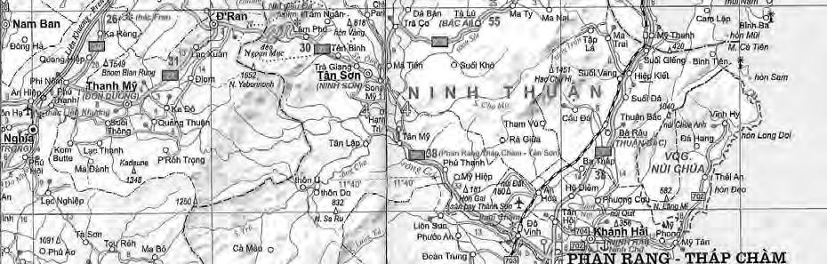 2 Map of Subcenters (2) Development of urban infrastructure in Phan Rang urban area Phan Rang City is at the center of Ninh Thuan and designated as a Class 3 city.