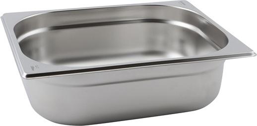 STAINLESS STEEL GASTRO PANS Comprehensive range of sizes & depths to