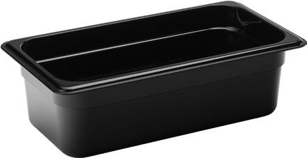 POLYCARBONATE GASTRO PANS Pans and lids are dishwasher