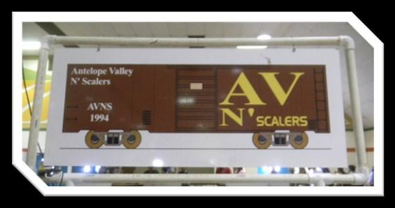 Besides our friends at the High Desert Modular Model Railroad Club (HDMMRC), my apologies for not getting pictures, there was also the AV N Scalers of which