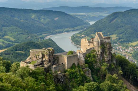Upriver from Vienna is the Wachau Valley, a 40-km stretch of the Danube that was designated by UNESCO as a World Heritage Site in 2000.
