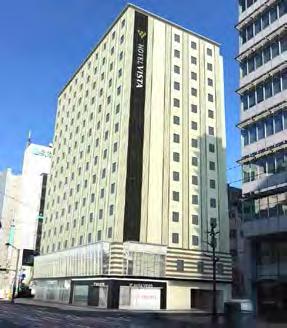 Artist s impression of completed Hotel Vista Premio Kyoto Nagomitei Hotel Vista Hiroshima - scheduled for opening in 2018 summer The hotel is currently under construction and 228
