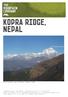 KOPRA RIDGE, NEPAL. Mount Dhaulagiri seen from Bayeli community lodge