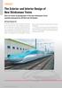 The Exterior and Interior Design of New Shinkansen Trains