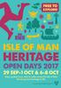 FRIDAY 29 SEPTEMBER. Thank you for your support and involvement. Kind Regards Edmund Southworth. Director, Manx National Heritage
