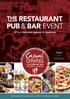 RESTAURANTS PUBS & BARS HOTELS CONTRACT CATERERS