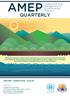 AMEP QUARTERLY. Assessment. Management of Environmental Pollution. JANUARY MARCH Issue 26