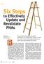 Six Steps. to Effectively Update and Revalidate PHAs. Safety