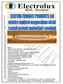 Sadržaj Electro Furnace Products - opšti pregled proizvoda HPC- masa za ploče, ringle Izolacioni materijal u cevnom