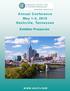 Annual Conference May 1-3, 2015 Nashville, Tennessee