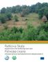 Ratkova Skala. Раткова скала. integrated review of the identified high nature values. интегриран преглед на идентификувани високи природни вредности