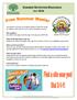 SUMMER NUTRITION RESOURCES JULY 2016