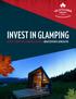 INVEST IN GLAMPING HOW TO TURN YOUR GLAMPING IDEA INTO A GREAT REVENUE GENERATOR
