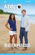 DEATH IN PARADISE SEASON 6 APRIL 2017 KBTC VIEWER GUIDE. A brand-new season of island intrigue all this month, Fridays at 10 p.m. See page 8.