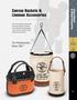 Canvas Buckets & Lineman Accessories
