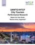 UNWTO/WTCF City Tourism Performance Research. Report for Case Study: Buenos Aires, Argentina