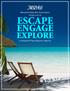 Maryland State Bar Association invites you to ESCAPE ENGAGE EXPLORE. in beautiful Playa Mujeres, Mexico
