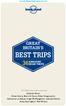Lonely Planet Publications Pty Ltd GREAT BRITAIN S BEST TRIPS AMAZING 36ROAD TRIPS. This edition written and researched by