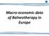 Macro-economic data of Balneotherapy in Europe