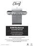 E500 Barbecue Assembly Manual