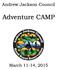 Andrew Jackson Council. Adventure CAMP