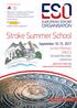 Stroke Summer School. September 10-15, 2017 Larissa/Olympus, GREECE. Olympian Bay Hotel, Leptokarya PRELIMINARY PROGRAM
