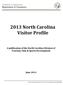 2013 North Carolina Visitor Profile