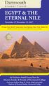 EGYPT & THE ETERNAL NILE