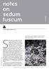 Sedum fuscum localities had been. notes on Sedum fuscum. contents. contents