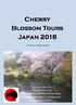 Cherry Blossom Tours Japan 2018