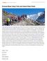 Everest Base Camp Trek and Island Peak Climb