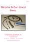 Metal & Teflon Lined Hose