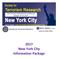 2017 New York City Information Package