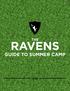 THE RAVENS GUIDE TO SUMMER CAMP