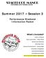 Summer 2017 Session 3