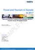 Travel and Tourism in Canada to 2017