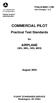 FAA-S B U.S. Department with Changes 1 & 2 of Transportation Federal Aviation Administration COMMERCIAL PILOT. Practical Test Standards.