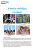 Family Holidays In Japan