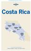 Lonely Planet Publications Pty Ltd. Costa Rica. Arenal & Northern Lowlands p245. Central Valley & Highlands p105. p64. Central Pacific Coast p349