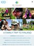 A FAMILY TRIP TO FINLAND