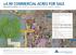 ±4.90 COMMERCIAL ACRES FOR SALE
