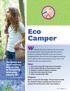 Eco Camper. The woods are never solitary they are full of whispering, beckoning, friendly life.