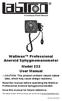 Wallmax Professional Aneroid Sphygmomanometer Model 222 User Manual