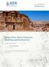 Jordan: Petra, Desert Fortresses, Wadi Rum and the Dead Sea 24 APR 9 MAY 2018