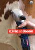 CLIPPING AND GROOMING