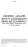 GENERIC UAS ATM SAFETY ASSESSMENT BASELINE SCENARIO 1 UAS IFR Operations In Classes A, B or C En-Route Airspace