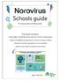 Norovirus schools guide