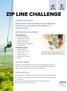ZIP LINE CHALLENGE. DESIGN CHALLENGE Build a device that can transport a ping-pong ball from the top of a zip line to the bottom in 4 seconds or less.