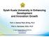 Syiah Kuala University in Enhancing Development and Innovation Growth